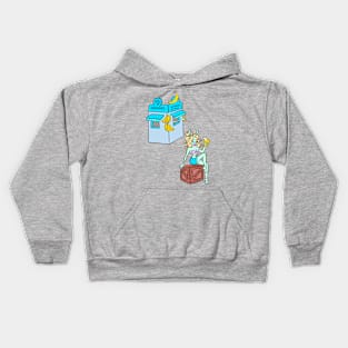 Organic Banana babe Kids Hoodie